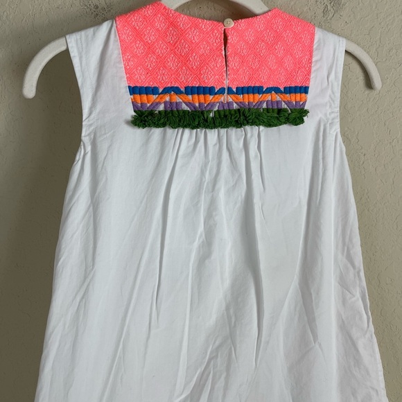 Crewcuts Embroidered Multicolor Cotton Dress Size 6 - Picture 7 of 7